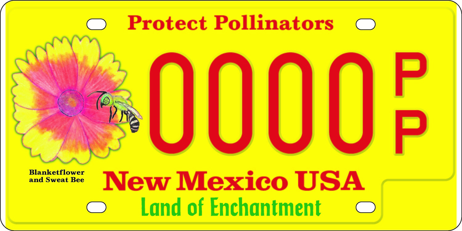State's first-ever 'pollinator protection' license plate now